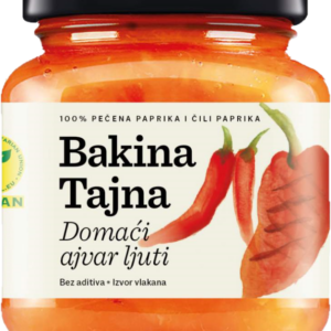 Bakina tajna Ajvar 550g piquant - Granny's Secret