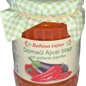 Ajvar Babina Tajna 580g Qualité Maison