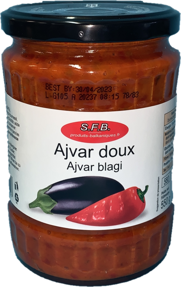 Ajvar SFB doux 580 ml