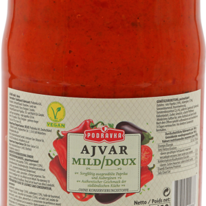 Ajvar Podravka 2.6kg doux