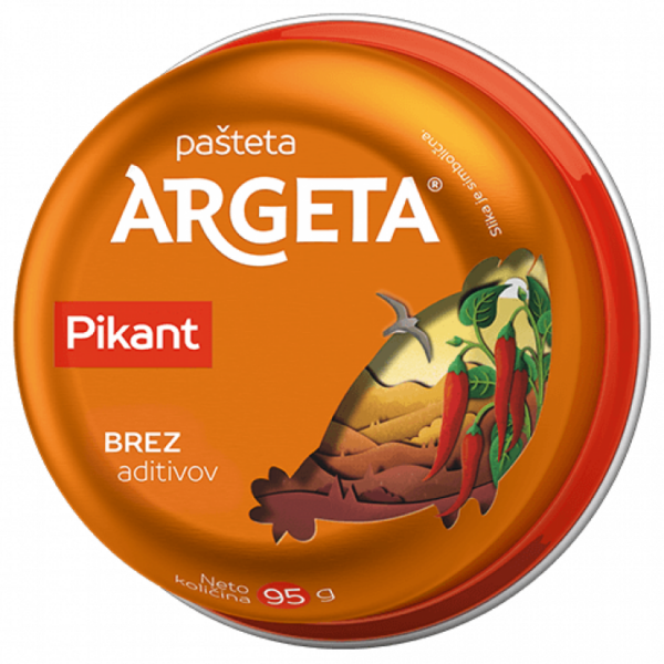 Argeta poulet Piquant 95g
