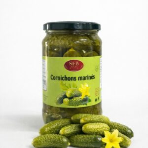 Cornichons marinés 720g SFB FOOD