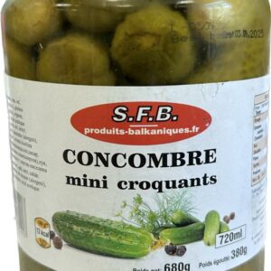 Cornichons Mini croquants SFB 720ml