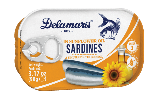 Delamaris Sardine Tournesol 90g