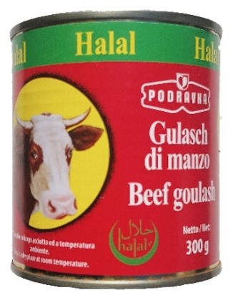 Gulas/Goulache 300g Halal Podravka