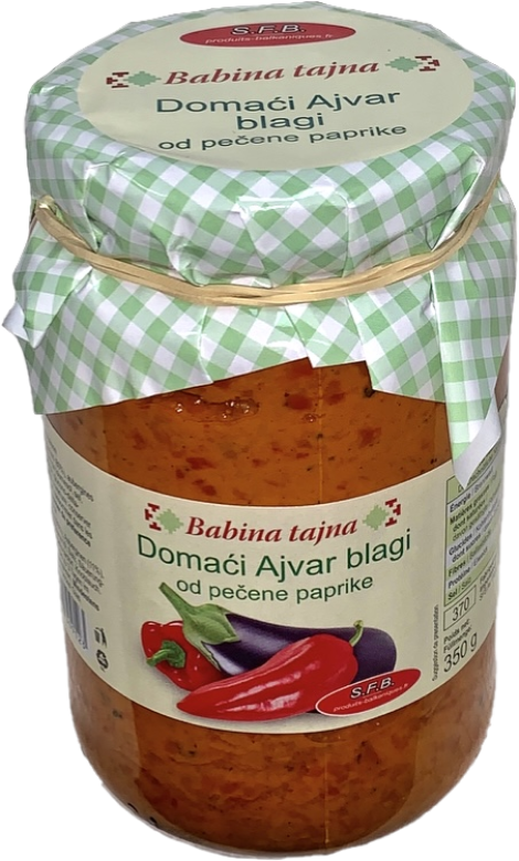 Ajvar Babina Tajna 350g Qualité Maison