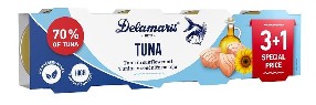 Delamaris thon steak 4x80g