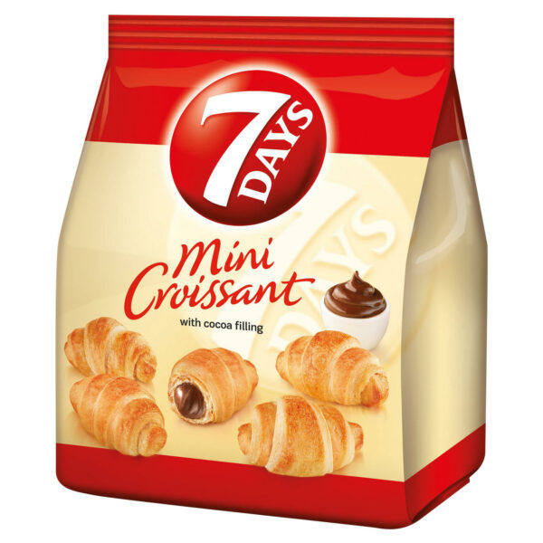 7 DAYS Mini croisant Choco Halal 185g
