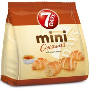 7 DAYS Mini croissant creme brulée 185g