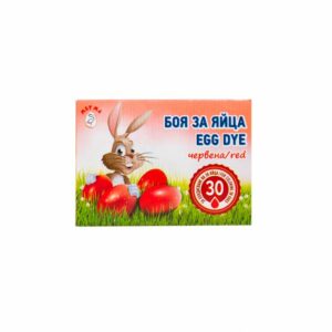 Colorant pour les oeufs sachet Rouge B002