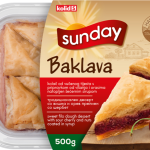 Sunday Baklava visnja griottes triangle 500g