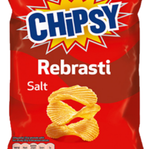 Chipsy rebrasti salées 140g