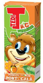 TEDI portocale orange 200ml