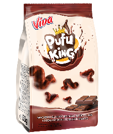 Snacks Pufu King choco 50g VIVA