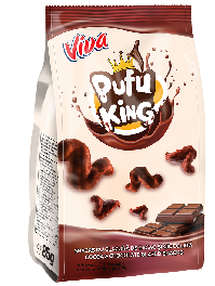 Snacks caramel Pufu King Viva 50g