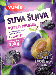 Prunes séchées Suva Sljiva Yumis 200g