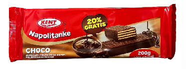 Kent Gaufrette napolitanke chocolat 240g