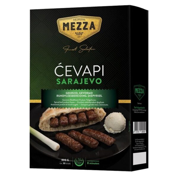 Cevapi Sarajevo 750g Boeuf Halal MEZZA