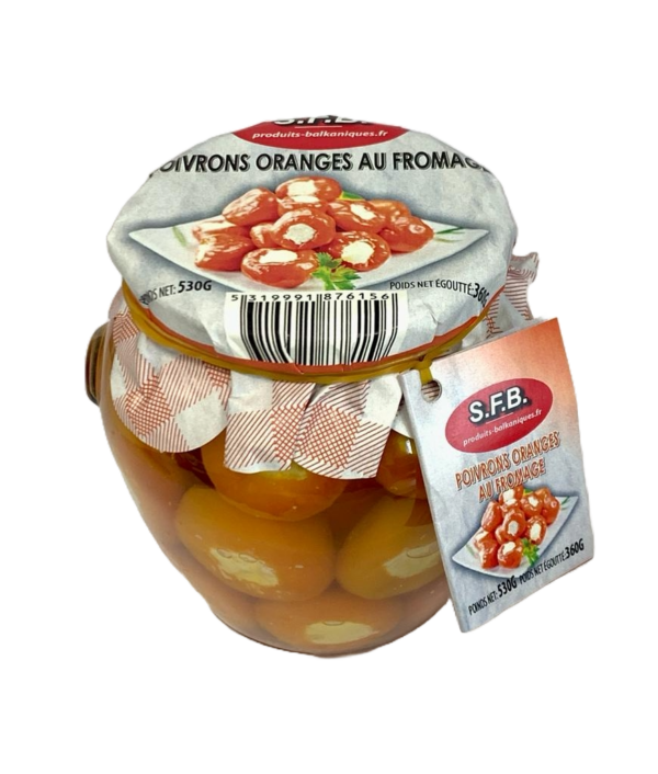 Poivrons cherry Orange au fromage amphora 530g