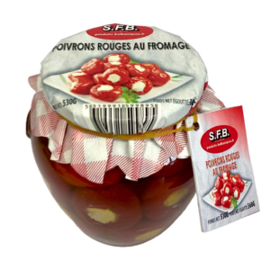 Poivrons cherry Rouges au fromage amphora 530g SFB