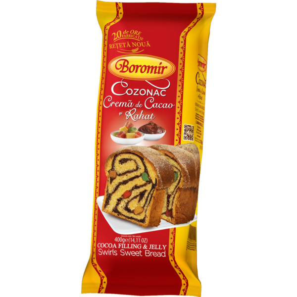 Cozonac Cacao Rahat Boromir 500G