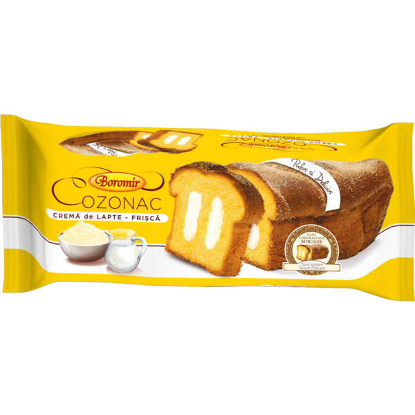 Cozonac Crema cu Lapte Boromir 450g
