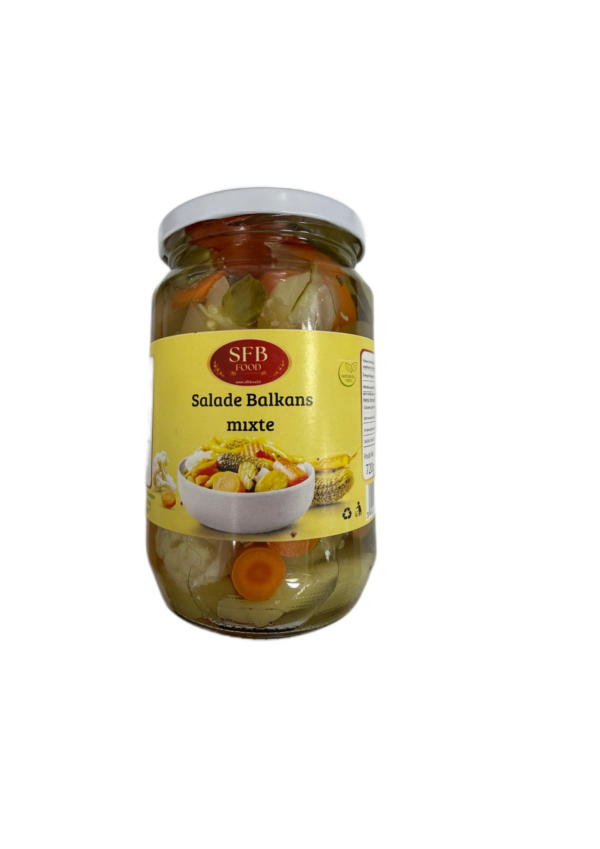Salade Balkans mixte 720g SFB FOOD