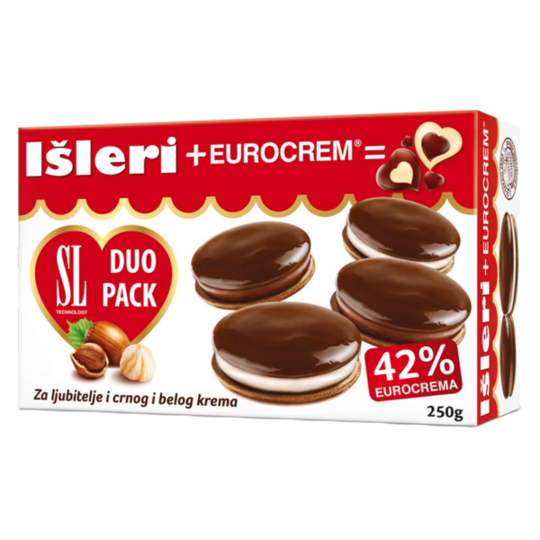 Eurocrem Isleri duo pack 250g