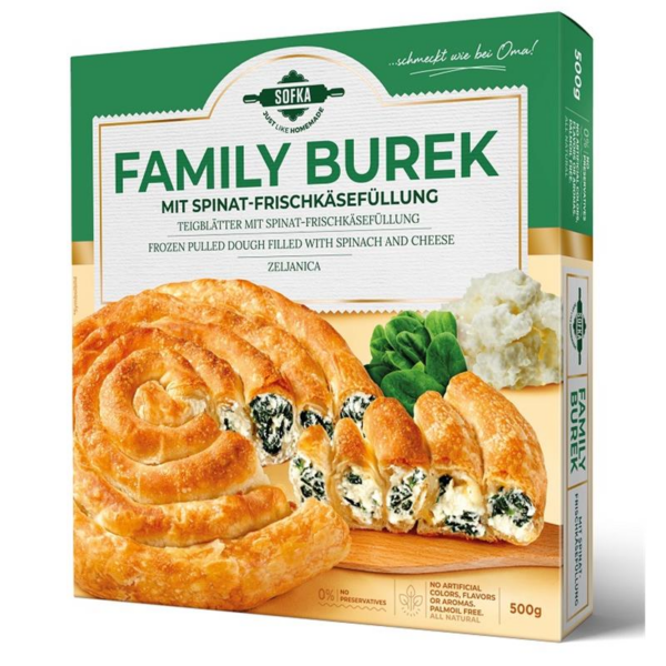 Family Burek Épinard Sofka 500g