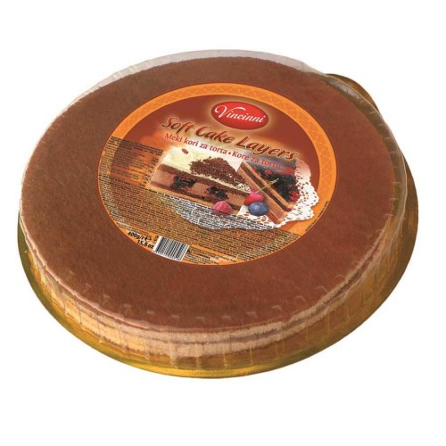 Vincinni Génoise Ronde Foncée 400g