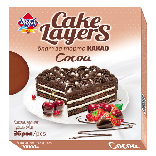 Génoise chocolat Sweet Way - Kore za Tortu choco 400g