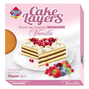 Génoise vanille Sweet Way - Kore za Tortu vanilia 400g