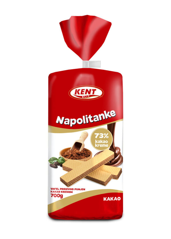 Kent Gaufrette napolitanke noisettes 700g