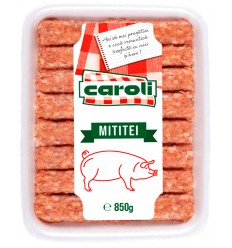 Mici Caroli Formati 850g 100% Mititei