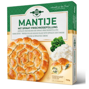 Mantije épinard Sofka 700g