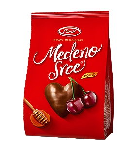 Medeno srce 350g visnja-cerise Pionir