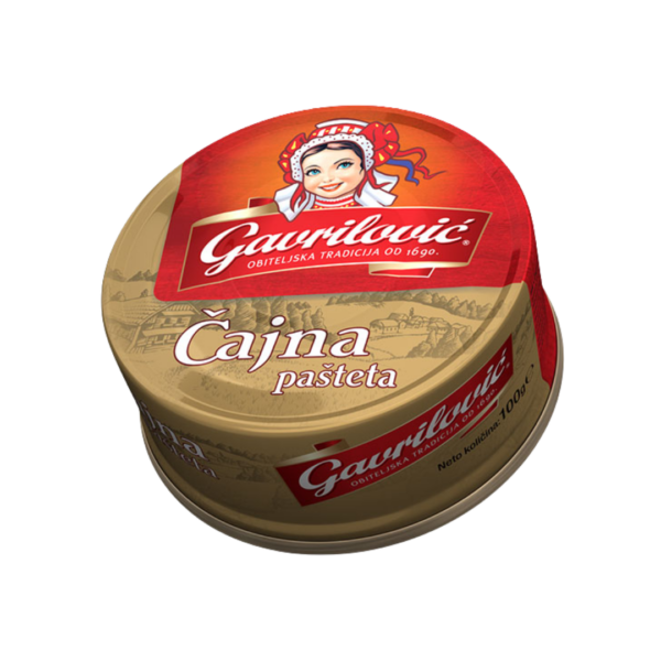 Pâté cajna pasteta gavrilovic porc 100gr