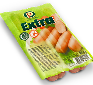 Perutnina ptuj Extra 200g Frankfurter halal