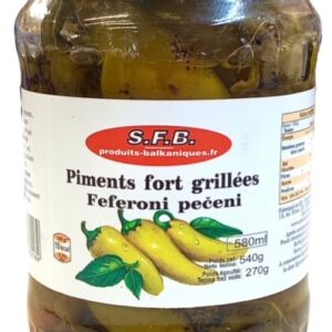 Piments grillés piquant 580 ml SFB
