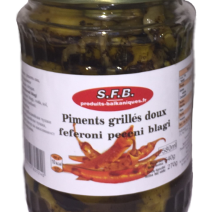 Piments grillés doux 580 ml SFB
