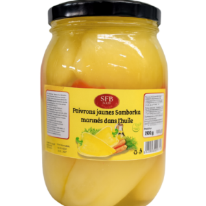 Poivrons Somborka dans l'huile 2.5Kg SFB FOOD