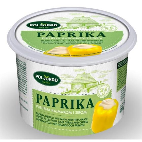 Poivrons dans la crème Poljorad 500g