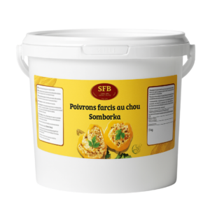 Poivrons Somborka Farcis au chou PVC 5Kg SFB FOOD