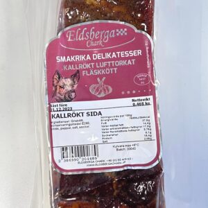 Poitrine de porc - Slanina Eldsberga Kallrokt sida 1kg Lot 33042