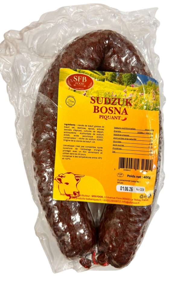 Sudzuk Bosna piquant 400g SFB
