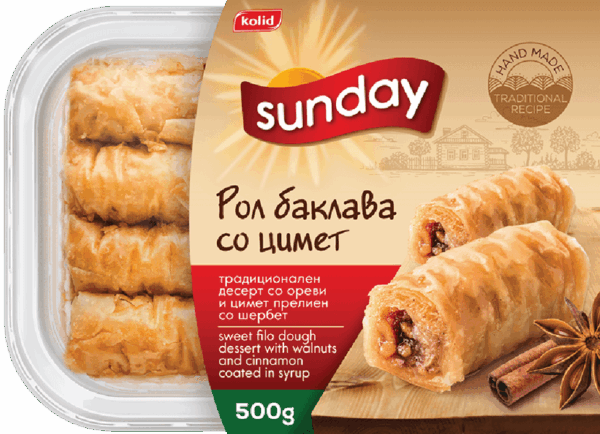 Sunday Baklava Roll 500g
