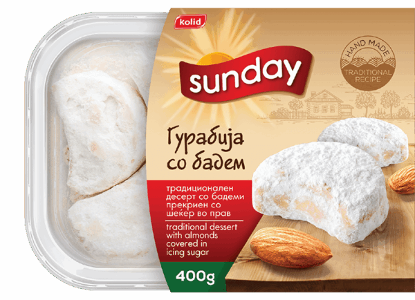 Sunday Gurabija sa bademima 400g
