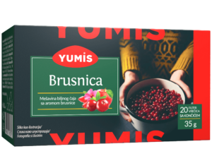 Thé Canneberge / Brusnica 35g YUMIS