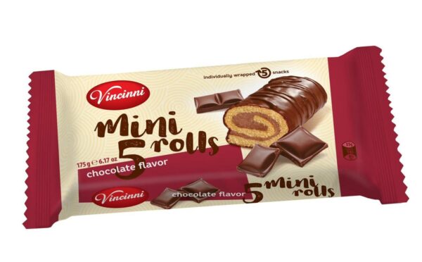 Vincinni MINI ROLL Chocolat 175g