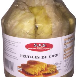 Feuille de choux en bocal 1.7 L SFB